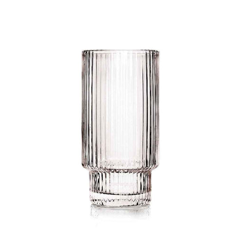 Brattle Stepped Hi-Ball Glass