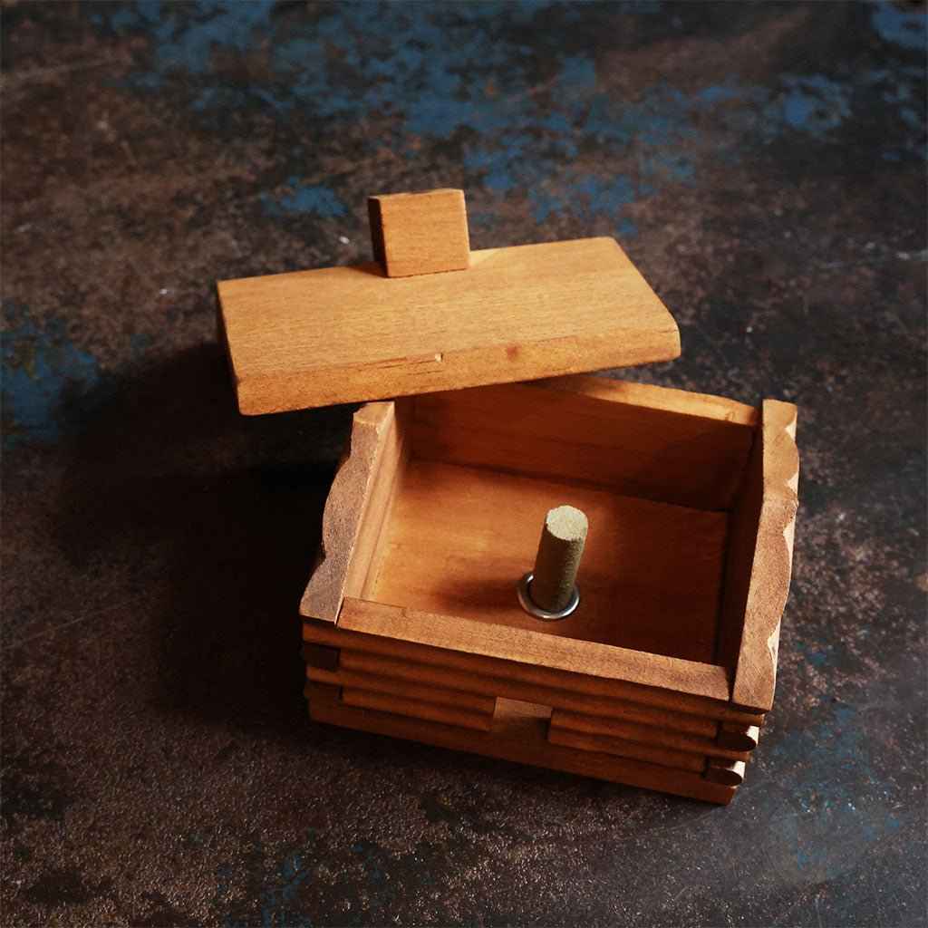 Cabin Incense Holder