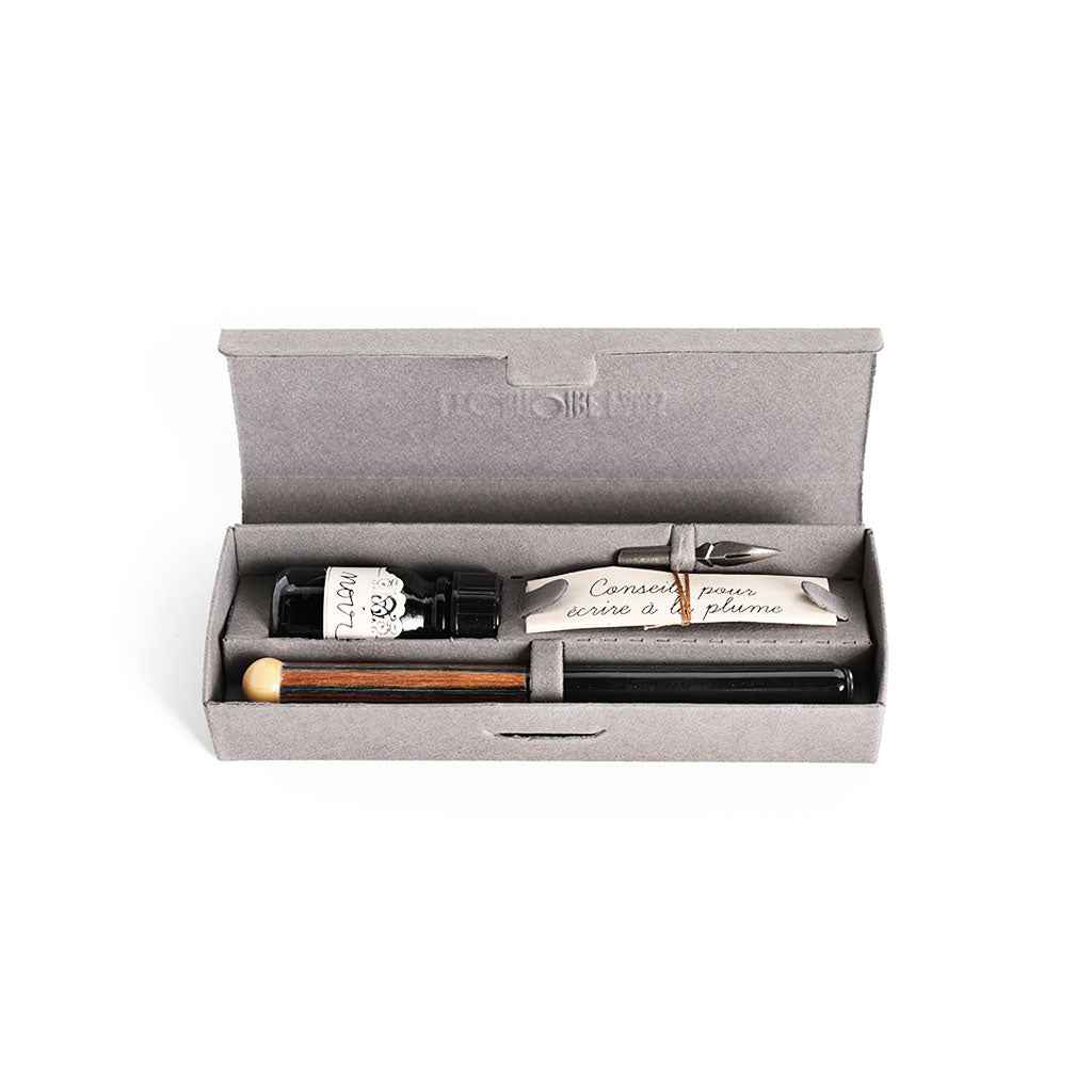 Calligraphy Set with Dip Pen + Ink