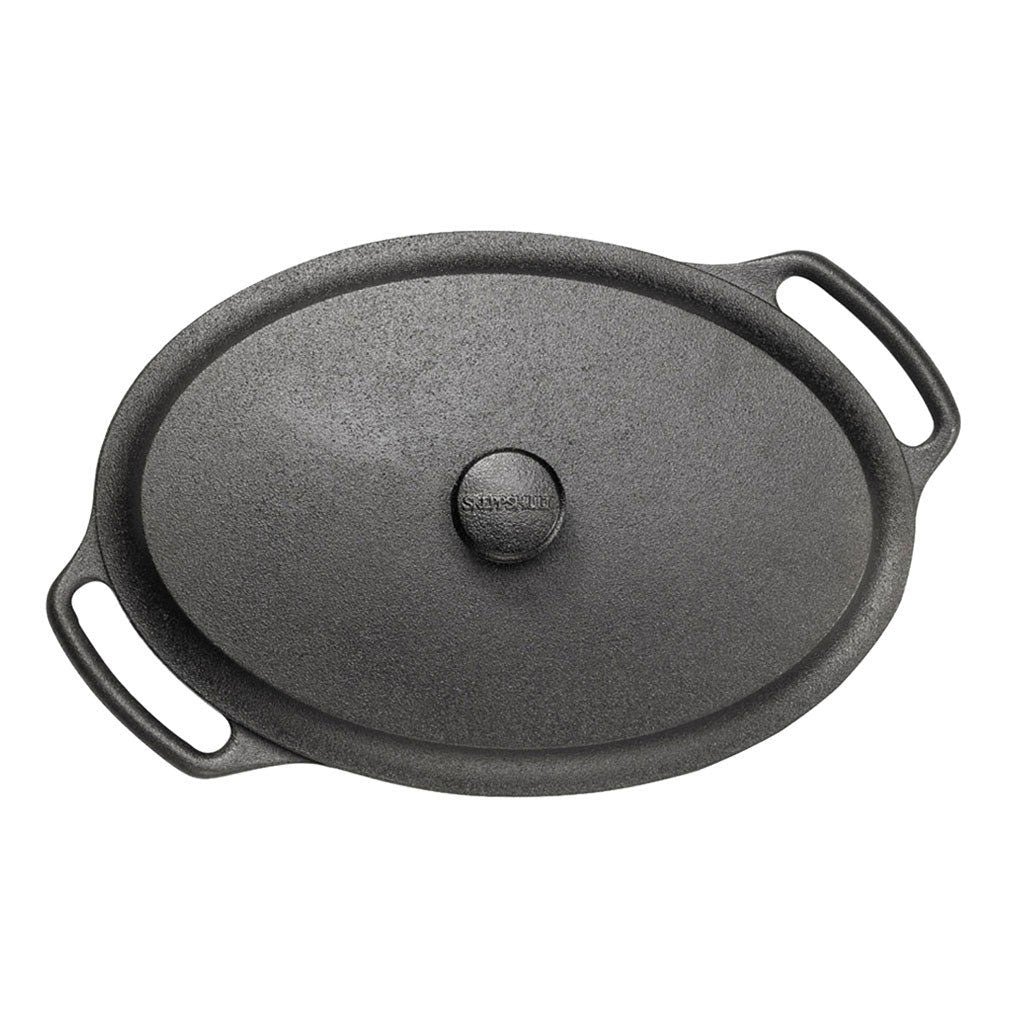 Cast Iron Oval Dutch Oven 6.3 qt - Famous | Online Store
