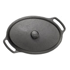 Cast Iron Oval Dutch Oven 6.3 qt - Famous | Online Store