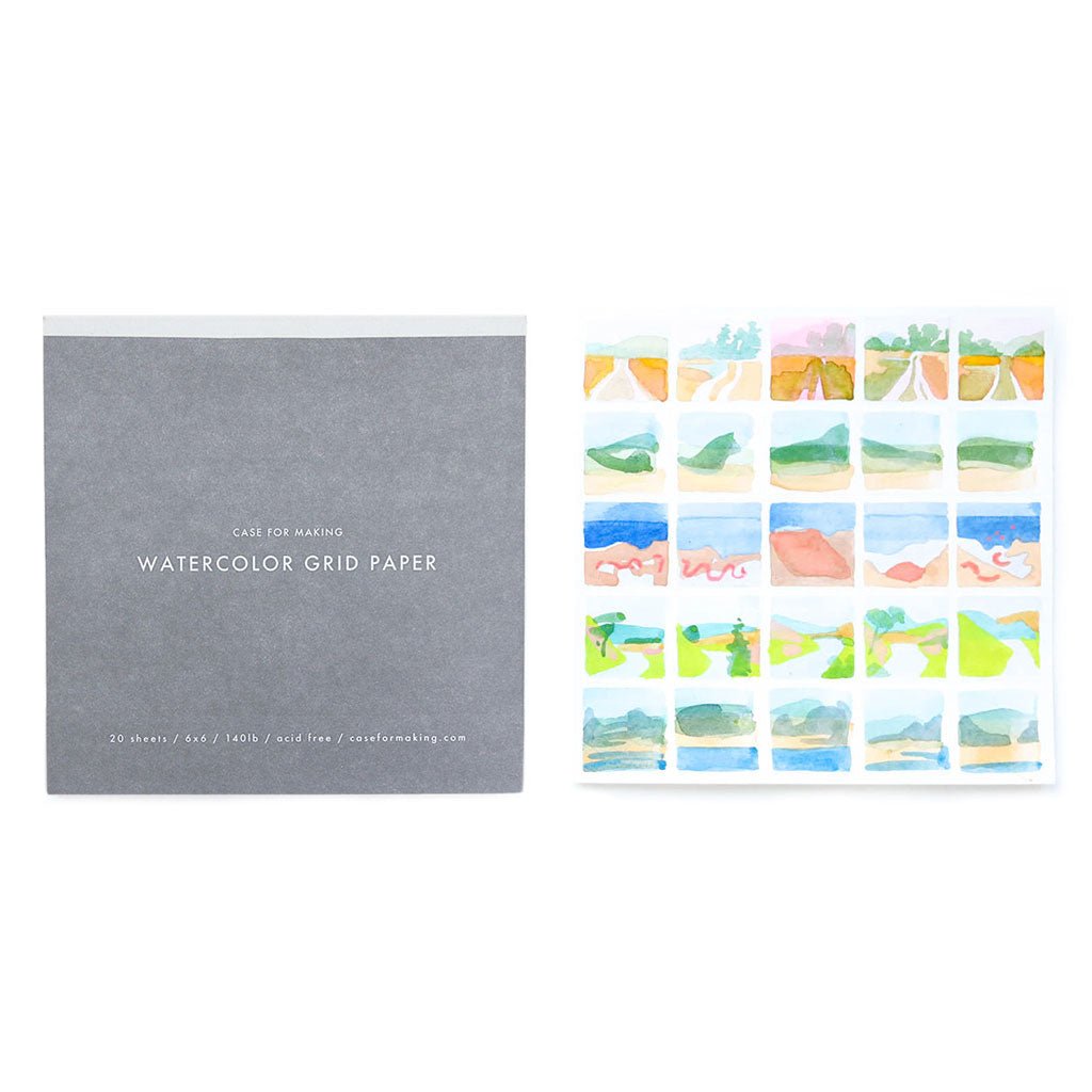 CfM Grid Watercolor Paper - Famous | Online Store