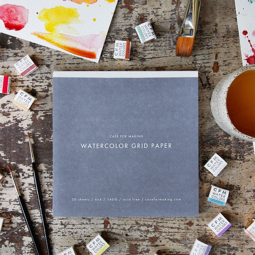 CfM Grid Watercolor Paper - Famous | Online Store