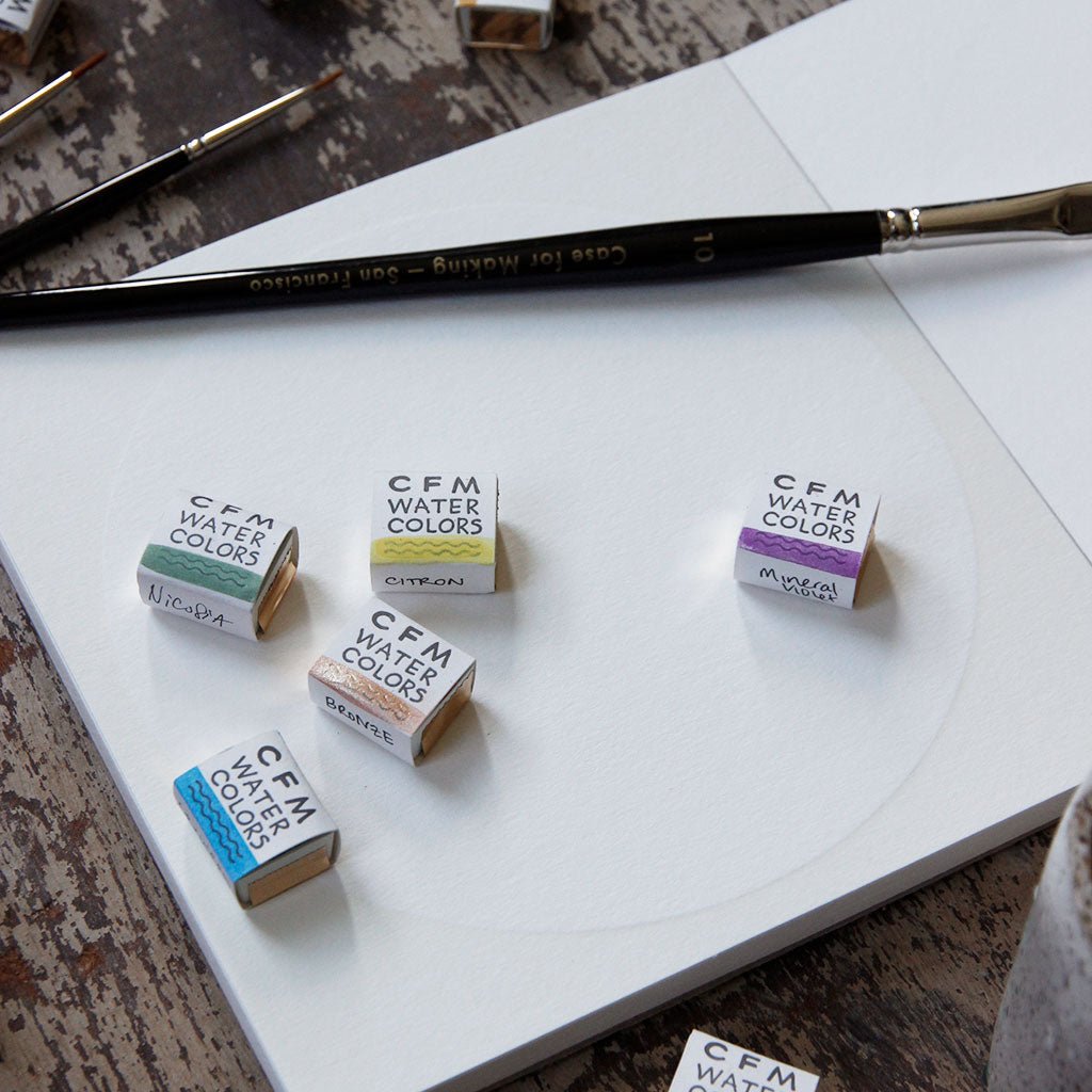 CfM Watercolor Circle Paper - Famous | Online Store