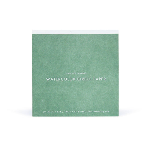 CfM Watercolor Circle Paper - Famous | Online Store