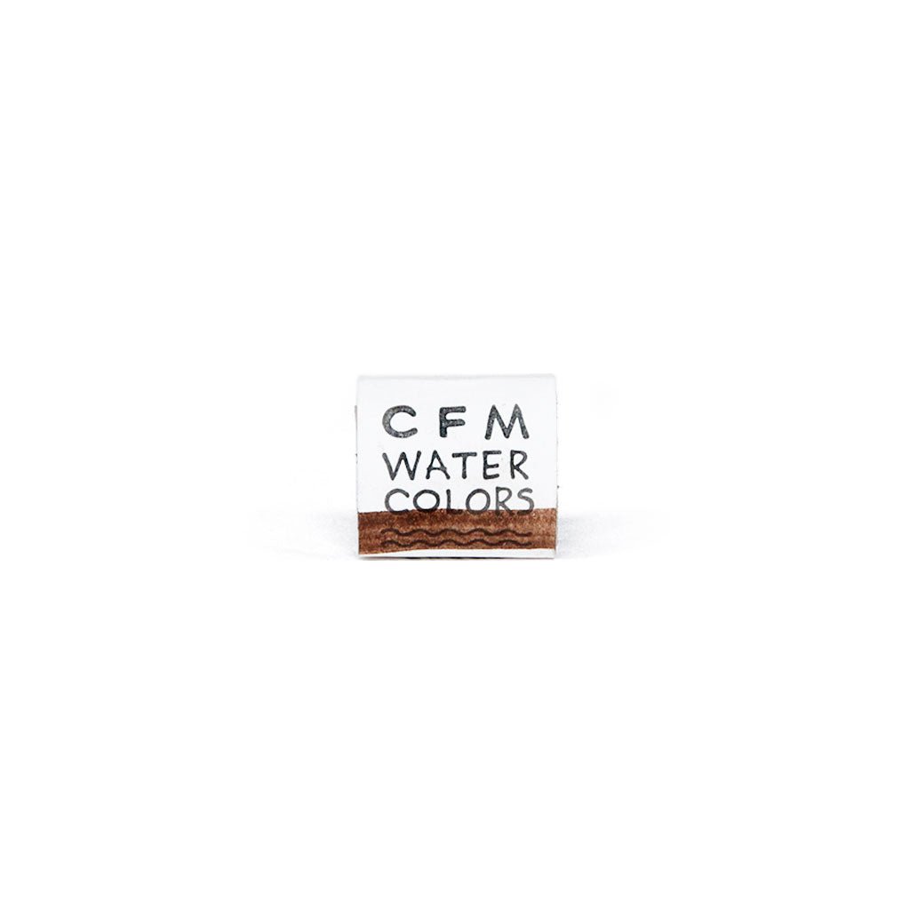 CfM Watercolor Paint - Burnt Umber Dark - Famous | Online Store