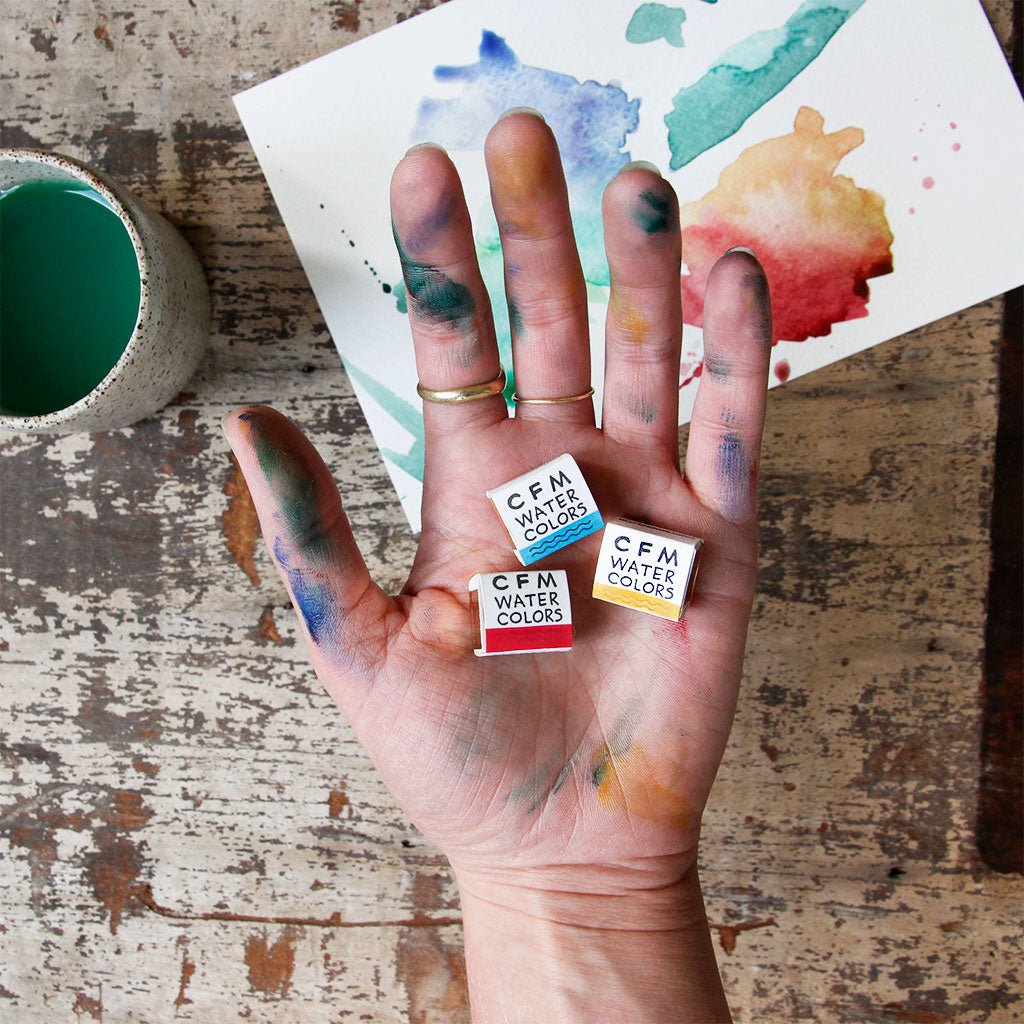 CfM Watercolor Paint - Cerulean - Famous | Online Store