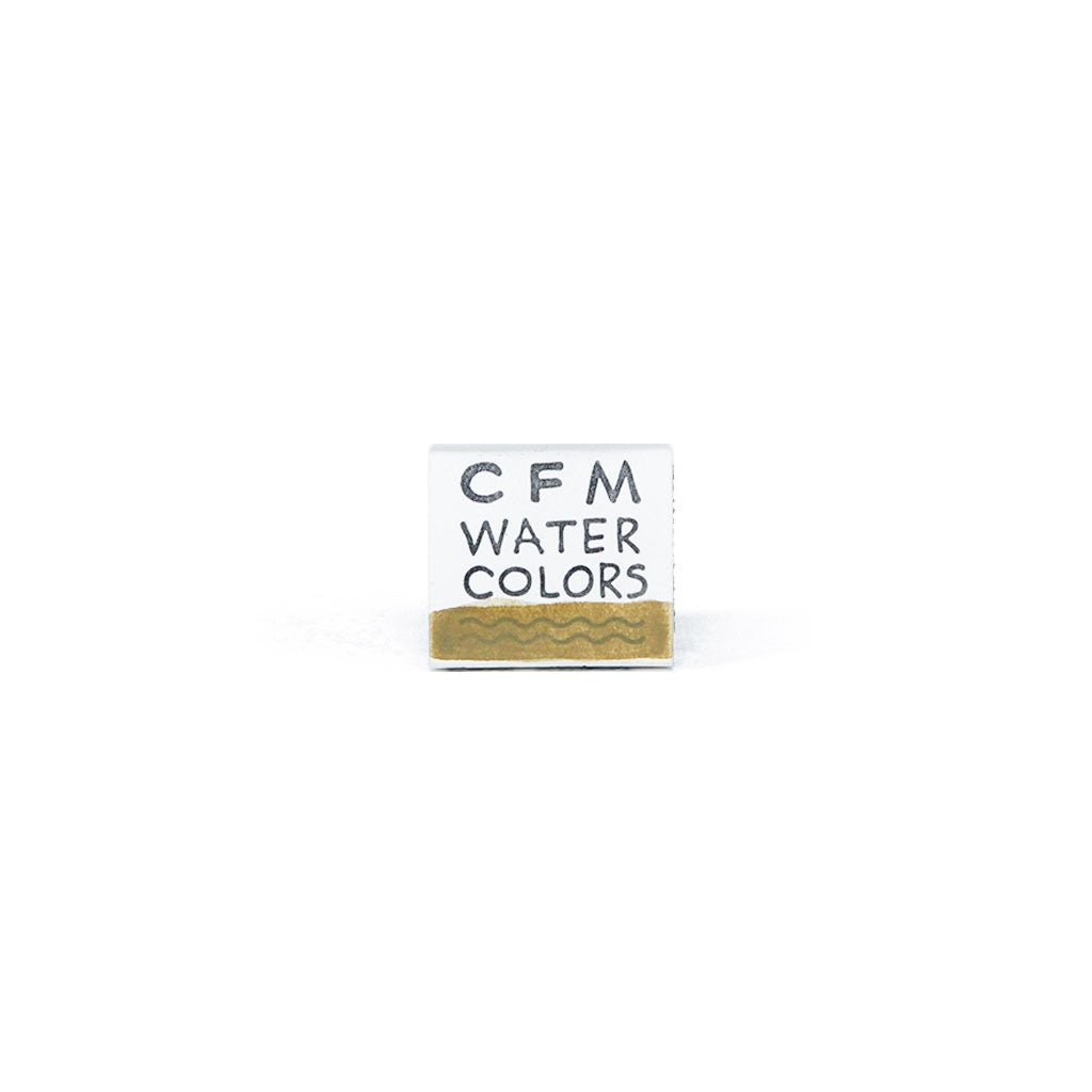 CfM Watercolor Paint - Raw Umber Greenish - Famous | Online Store