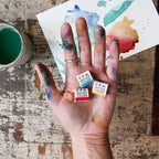 CfM Watercolor Paint - Raw Umber Greenish - Famous | Online Store