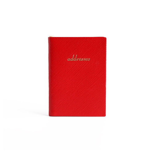 Charing Cross Small Leather Address Book - Famous | Online Store