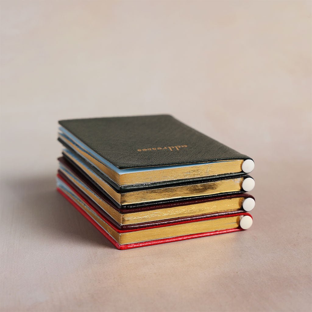 Charing Cross Small Leather Address Book - Famous | Online Store