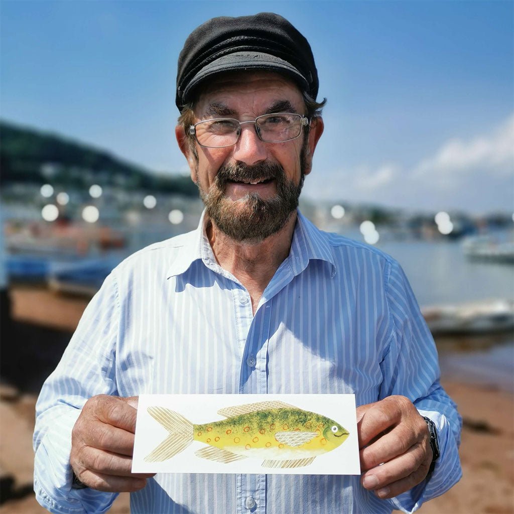 Cheery Fish Card - Famous | Online Store