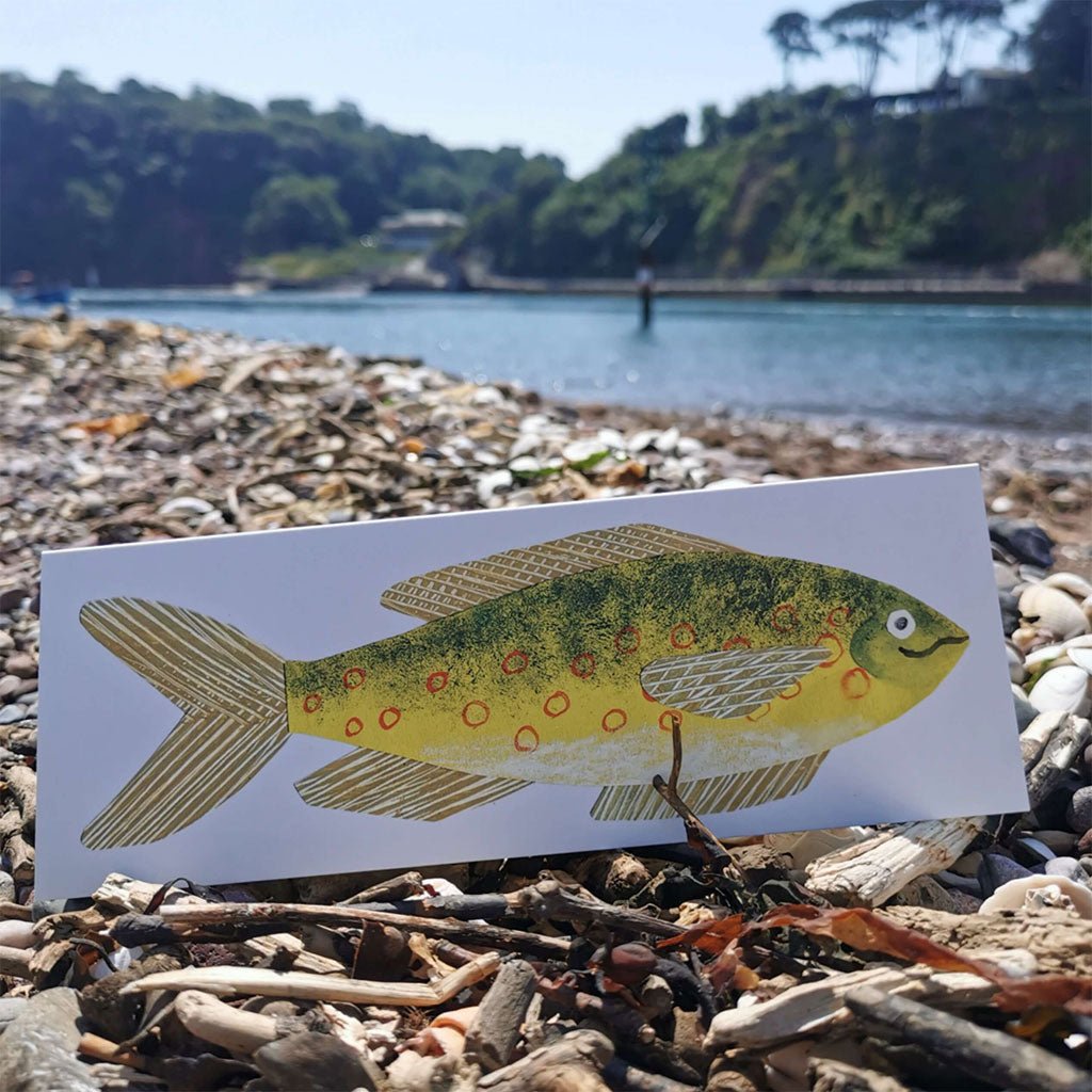 Cheery Fish Card - Famous | Online Store
