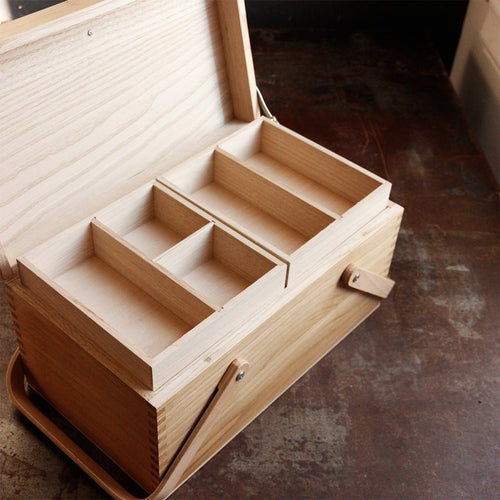 Chestnut Sewing Box - Famous | Online Store