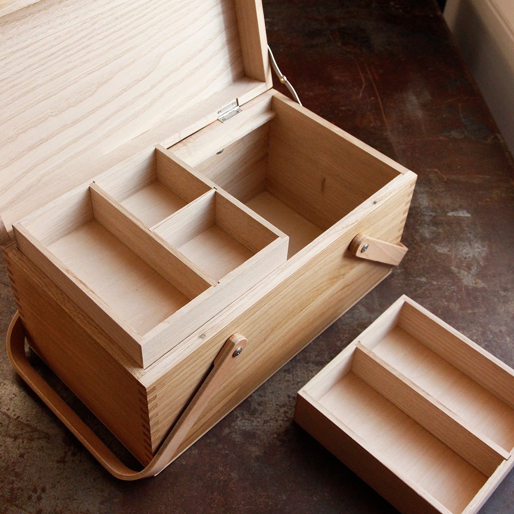 Chestnut Sewing Box - Famous | Online Store