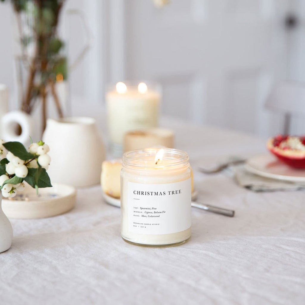 Christmas Tree Jar Candle - Famous | Online Store
