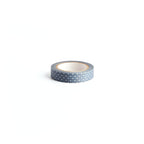 Dot Washi Tape - Blue-Gray - Famous | Online Store