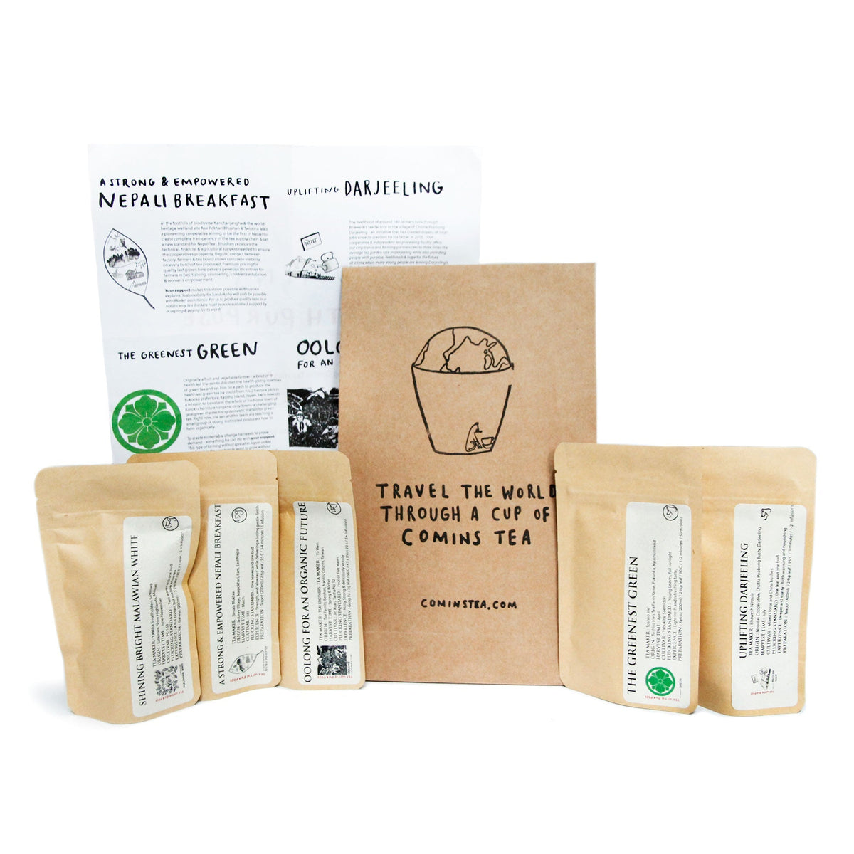 Comins Tea Gift Set - Famous | Online Store