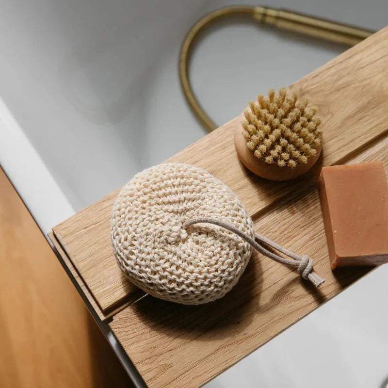Cotton Bath Sponge - Famous | Online Store