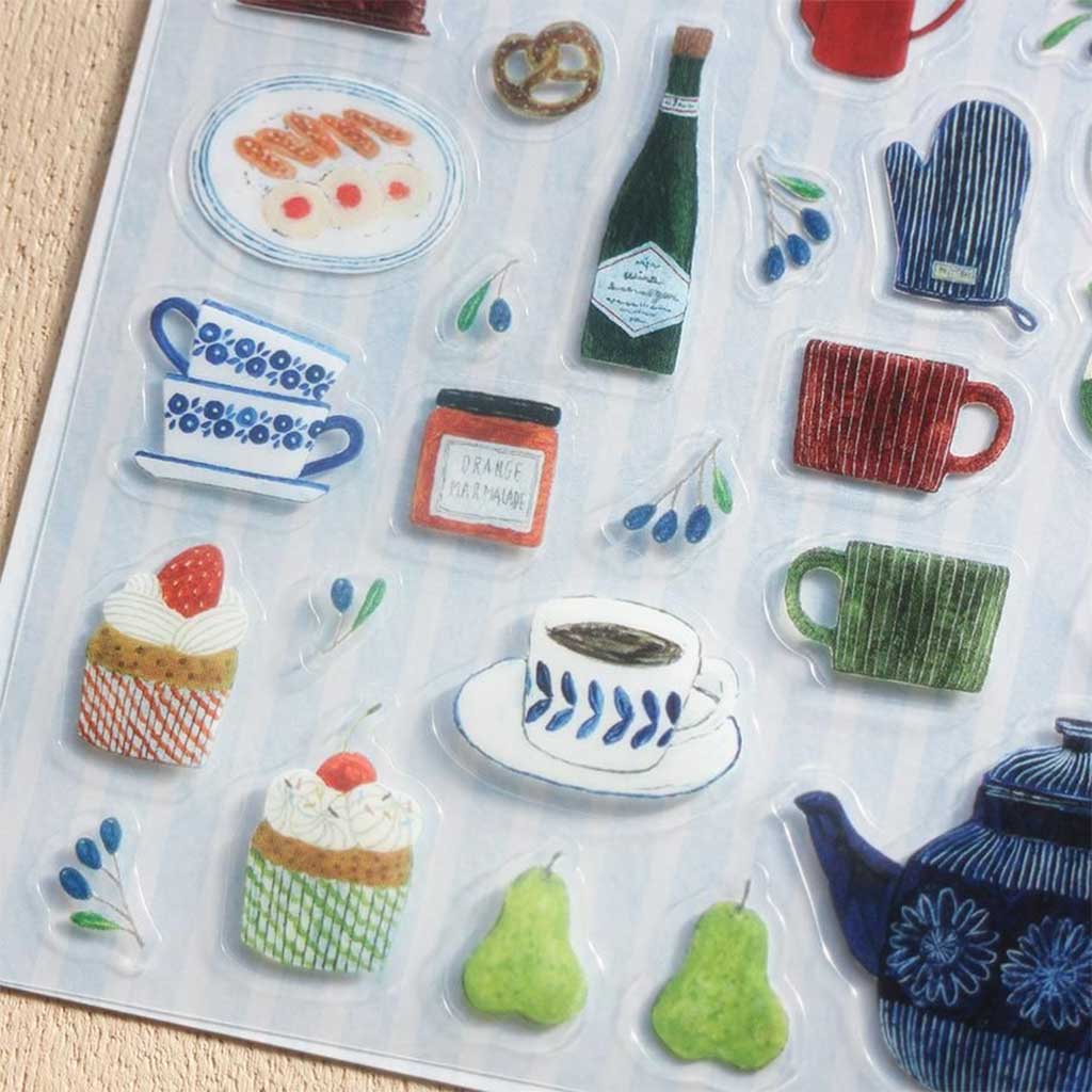 Cozyca Midori Asano Kitchen Stickers - Famous | Online Store