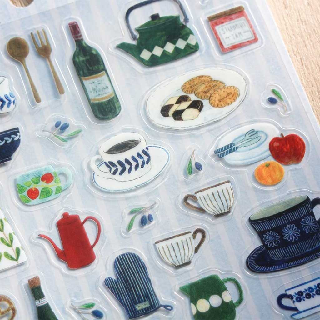 Cozyca Midori Asano Kitchen Stickers - Famous | Online Store