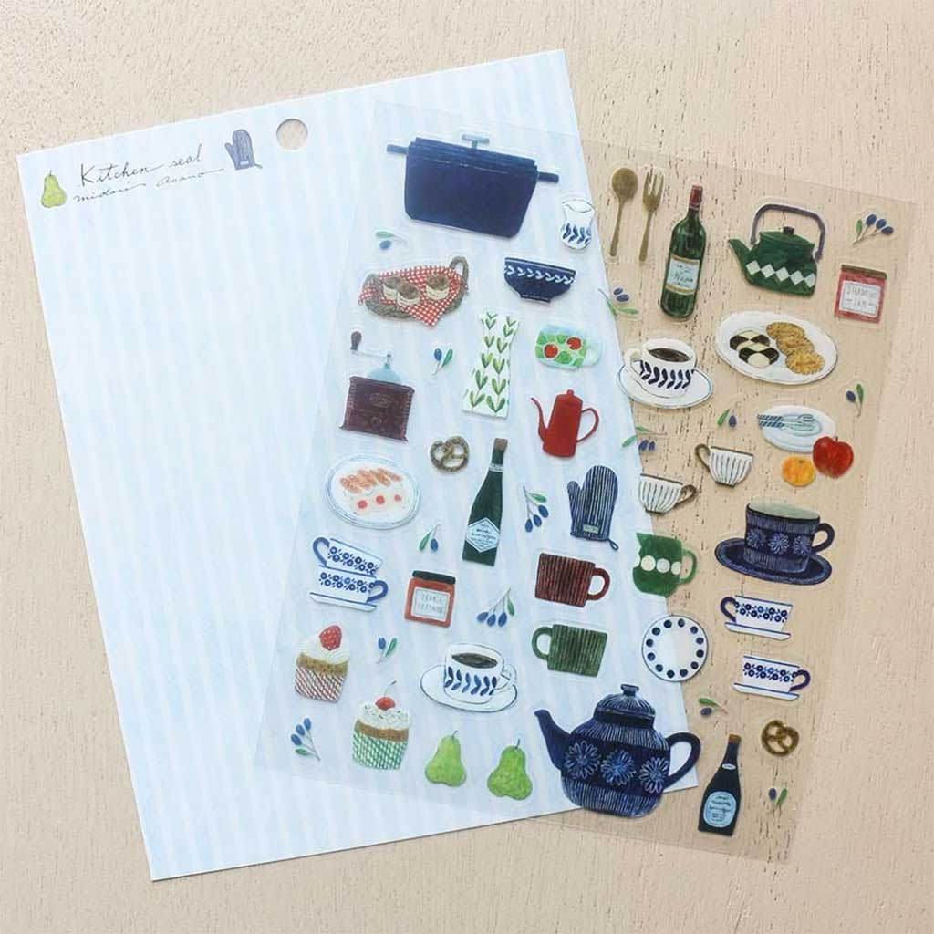 Cozyca Midori Asano Kitchen Stickers - Famous | Online Store