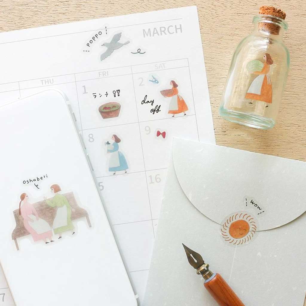 Cozyca Necktie Sticker Set - Famous | Online Store