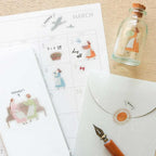 Cozyca Necktie Sticker Set - Famous | Online Store