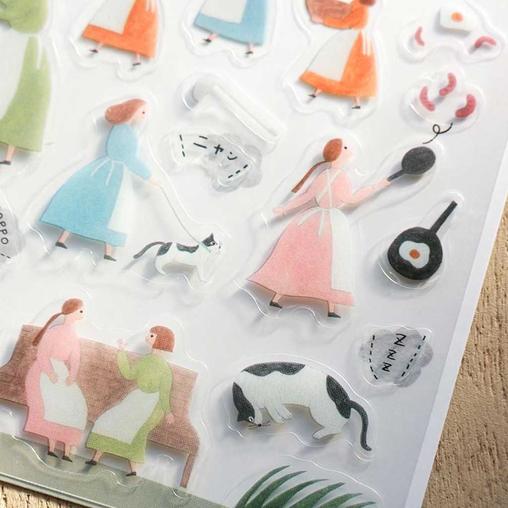 Cozyca Necktie Sticker Set - Famous | Online Store