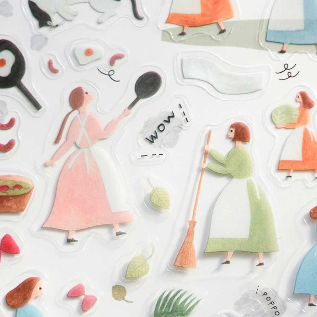 Cozyca Necktie Sticker Set - Famous | Online Store