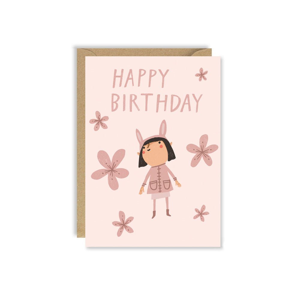 Cutie Bunny Birthday Card - Famous | Online Store