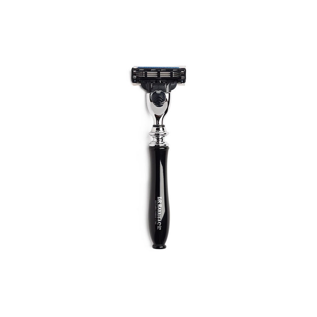 D. R. Harris Mach3 Razor - Ebony Finish - Famous | Online Store