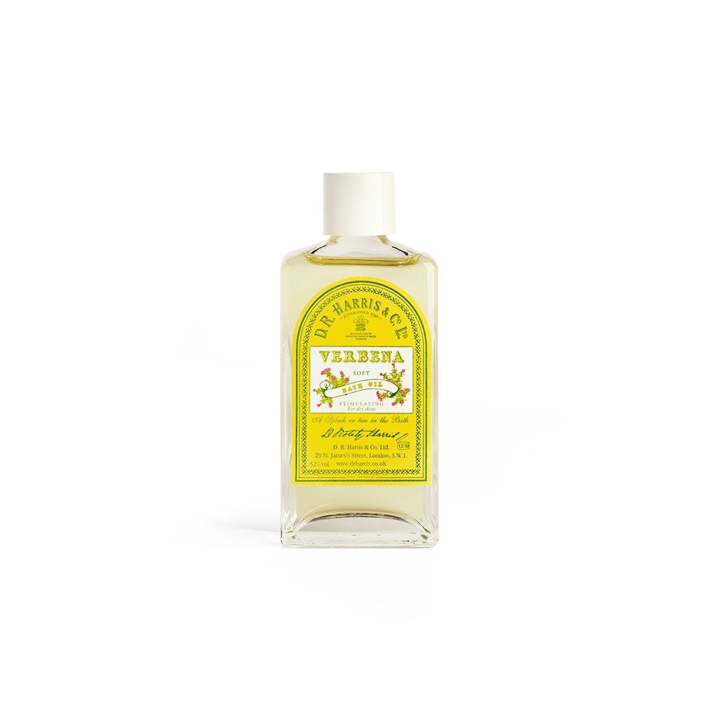 D. R. Harris Verbena Bath Oil - Famous | Online Store