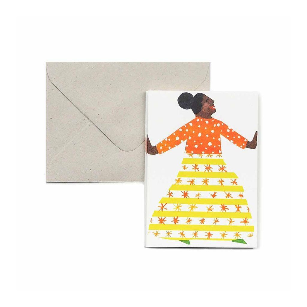 Dancers Mini Concertina Card - Famous | Online Store
