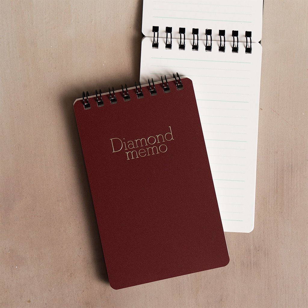 Diamond Memo Notepad - Famous | Online Store