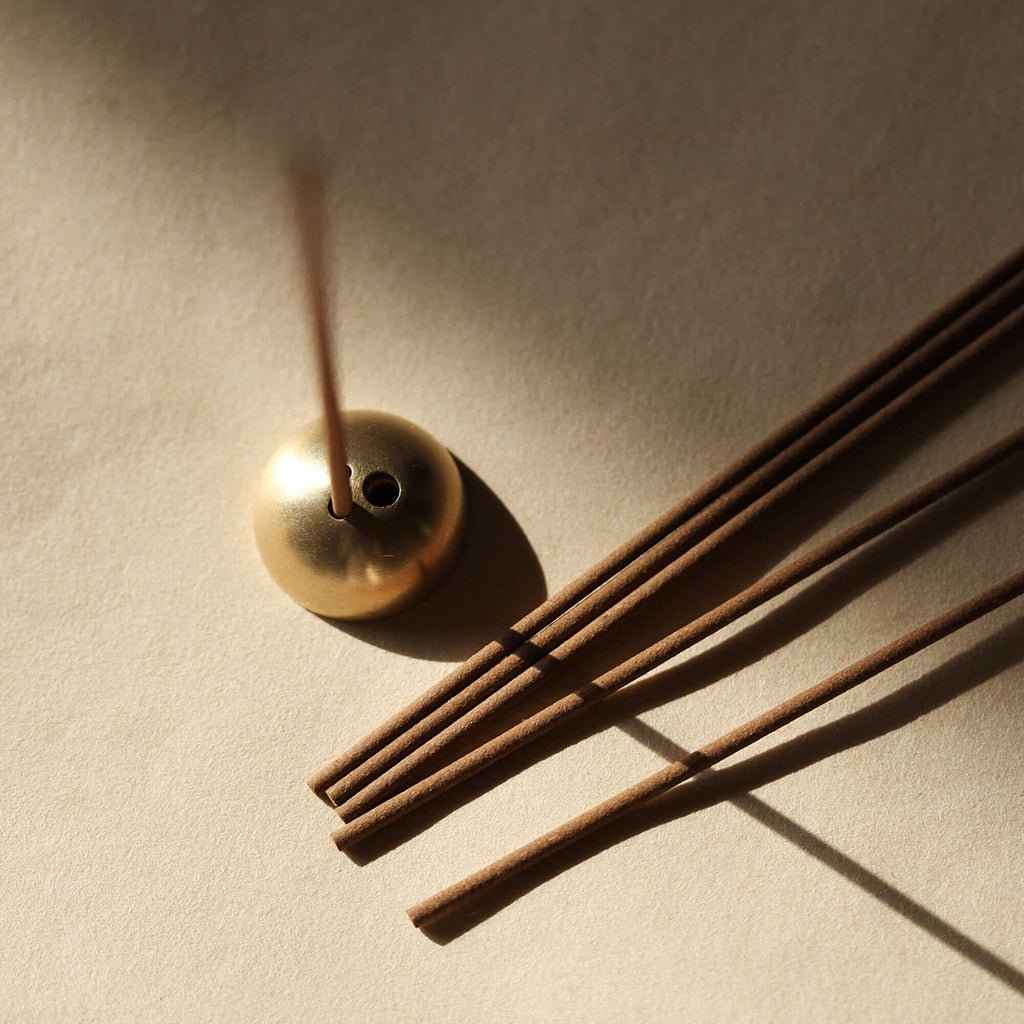 Brass Dome Incense Stick Holder