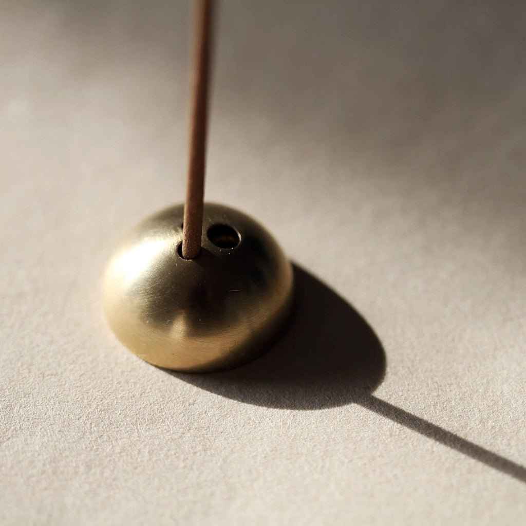Brass Dome Incense Stick Holder