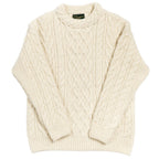 Donegal Wool Fisherman Sweater - Famous | Online Store