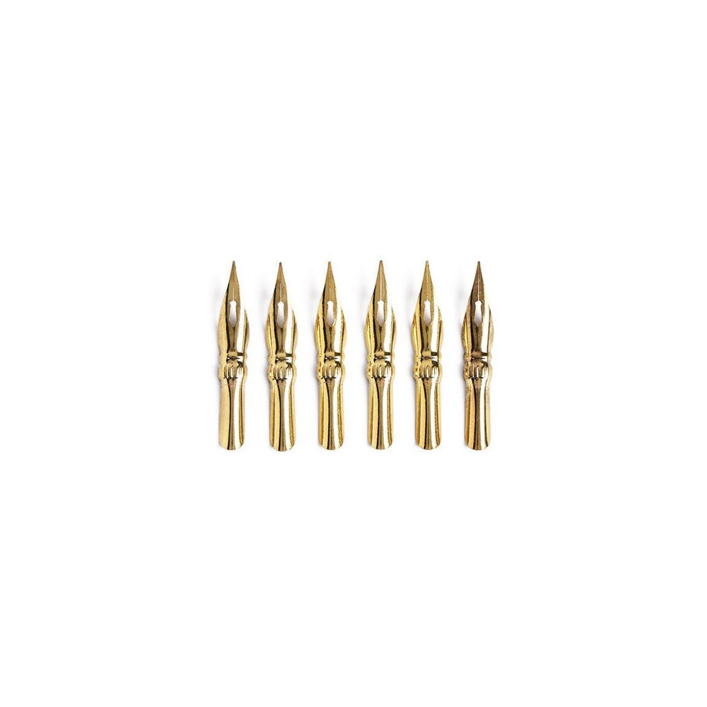 E + M Standard Dip Pen Nib, Set of 6 - Famous | Online Store