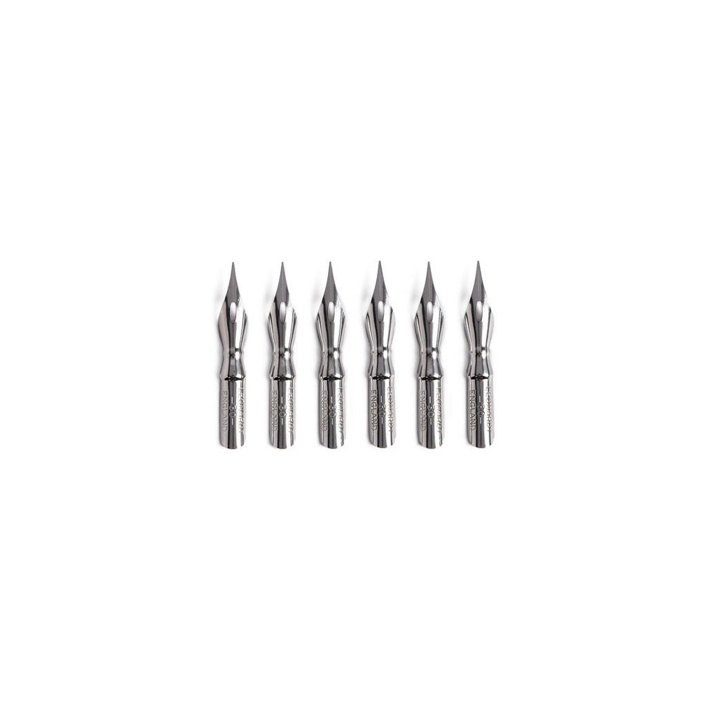 E + M Standard Dip Pen Nib, Set of 6 - Famous | Online Store