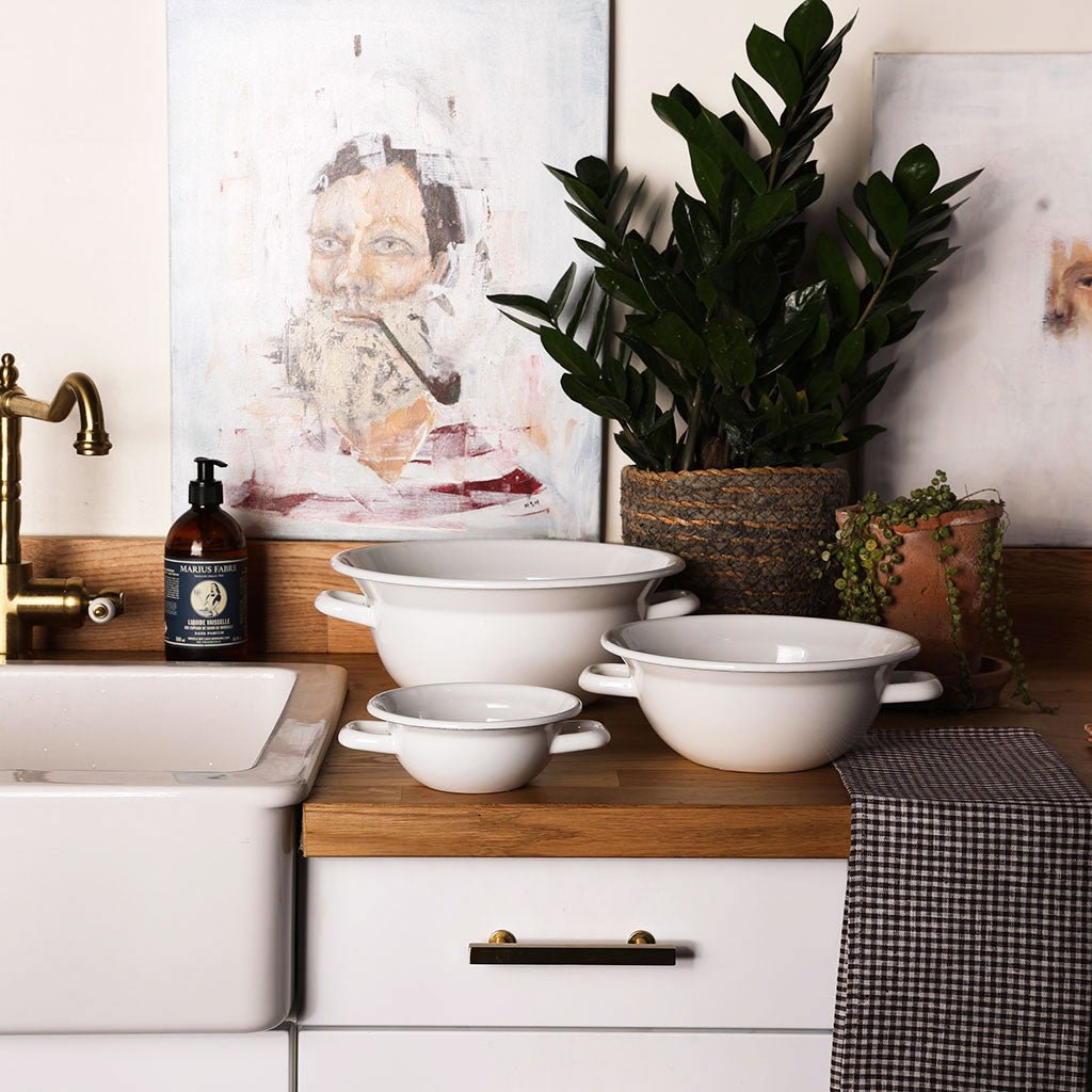 Enamel Bowl - Famous | Online Store
