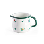 Enamel Pouring Jug: Floral Design - Famous | Online Store