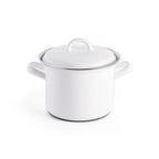 Enamel Stewpot with Lid - Famous | Online Store