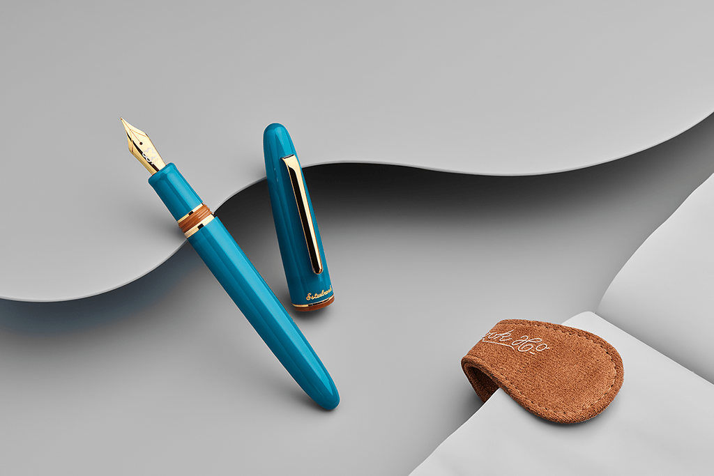 Esterbrook Back to the Land Estie Fountain Pen - Funky Lake - Famous | Online Store