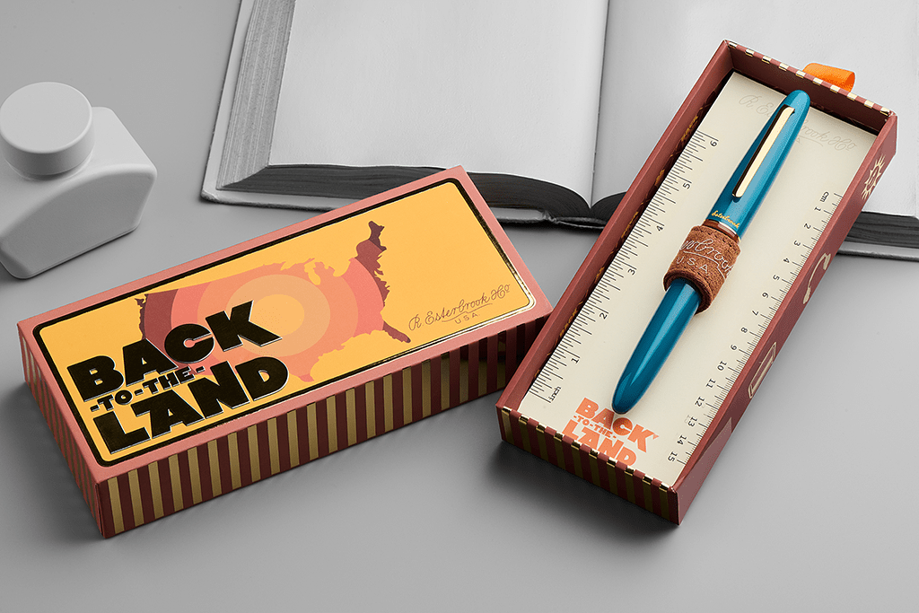 Esterbrook Back to the Land Estie Fountain Pen - Funky Lake - Famous | Online Store