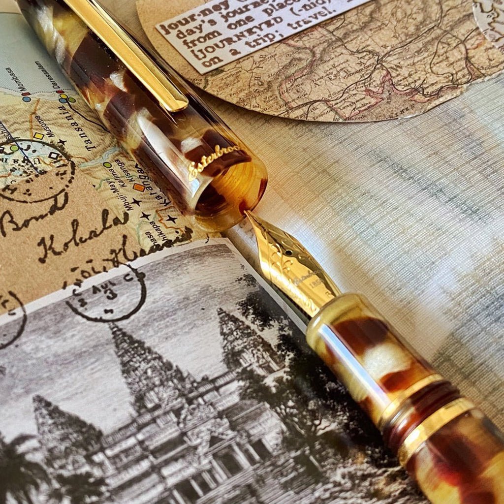 Esterbrook Estie Tortoise Fountain Pen - Famous | Online Store