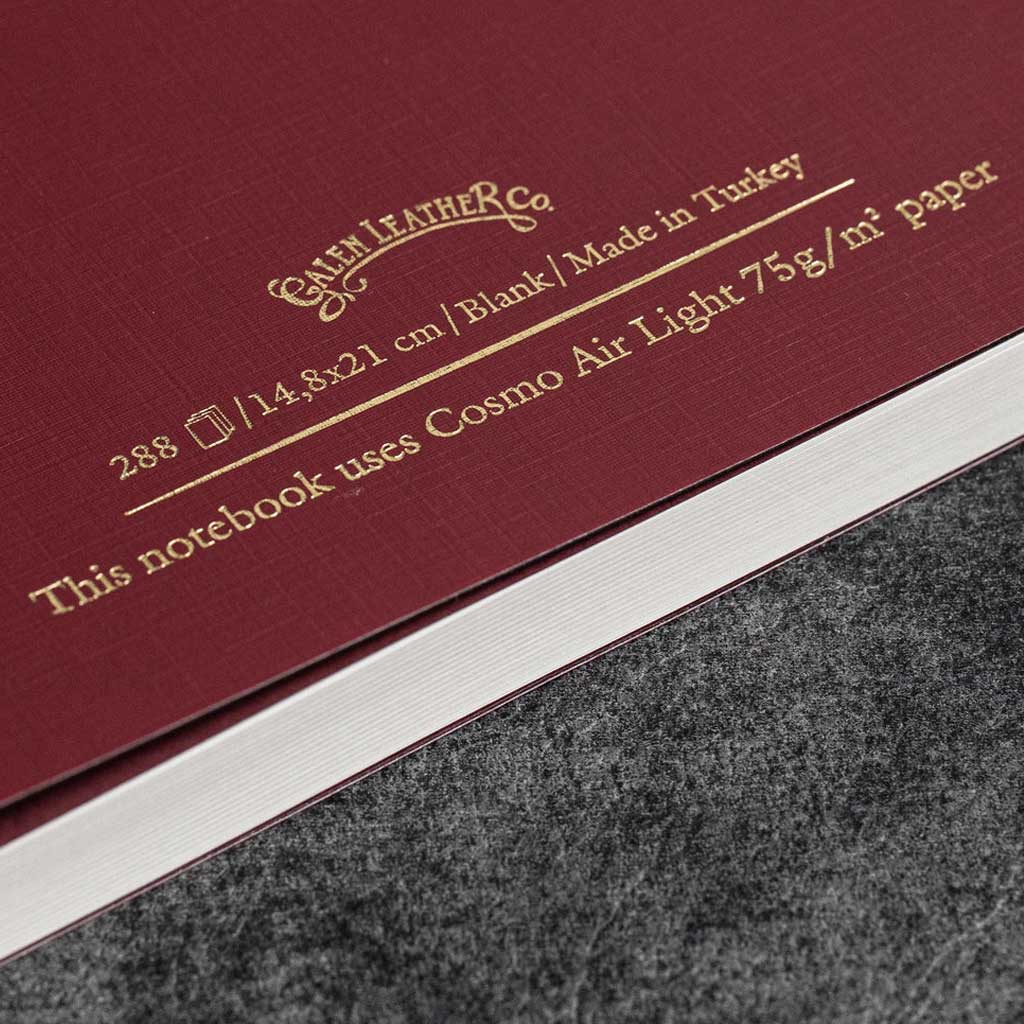 Everyday Blank Notebook - A5, Cosmo Air Light Paper - Famous | Online Store