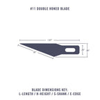 Excel #11 Replacement Blades, Set of 100 - Famous | Online Store