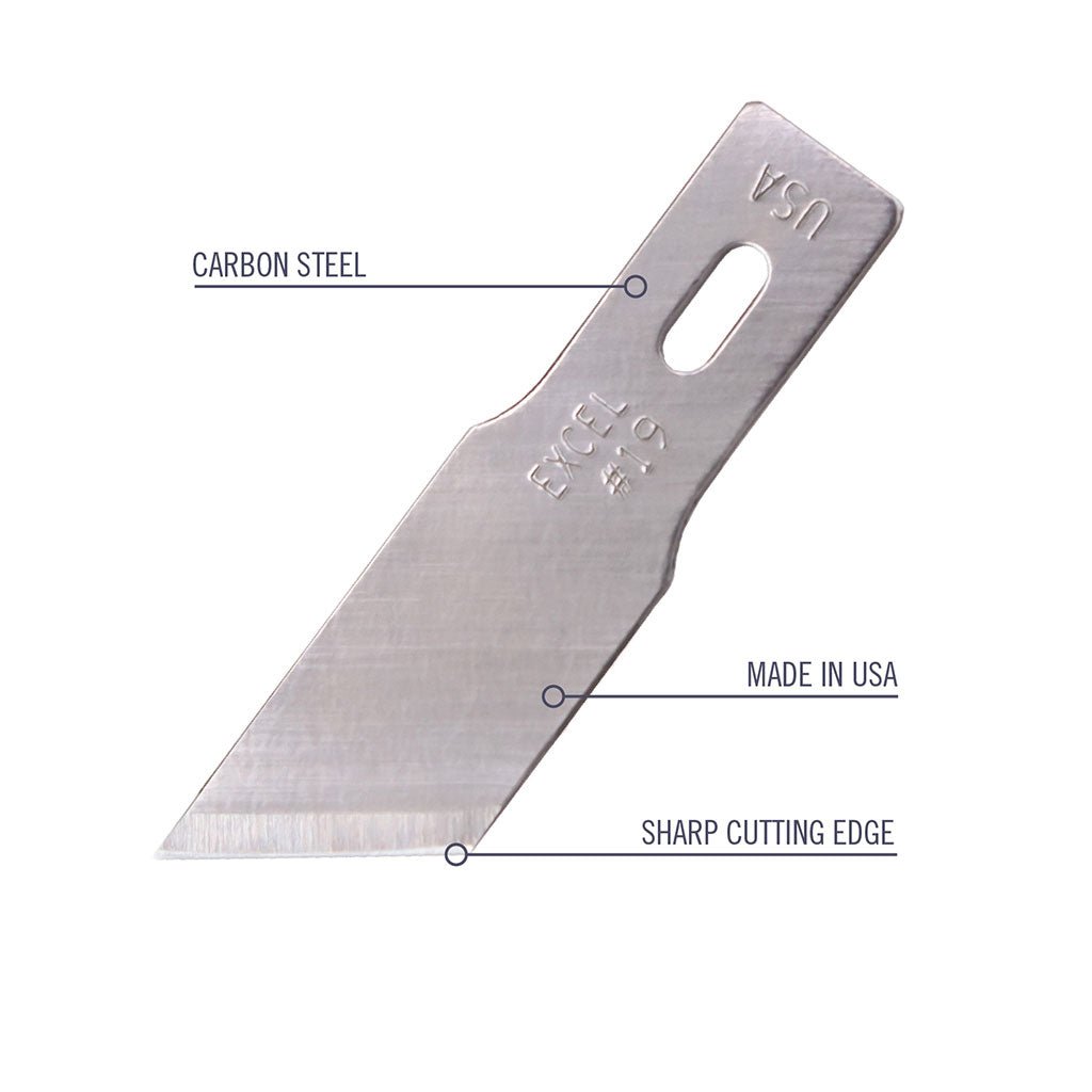 Excel #19 Sharp Edge Replacement Blade, Set of 5 - Famous | Online Store