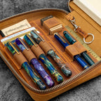 Expansi-Folio Leather Wide A5 Zip Folio - Famous | Online Store